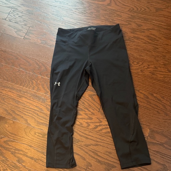 Under Armour Pants - Under Armour Jet Black Active Leggings